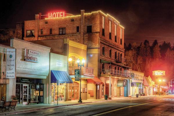 Historic Cary House Hotel Placerville Buitenkant foto