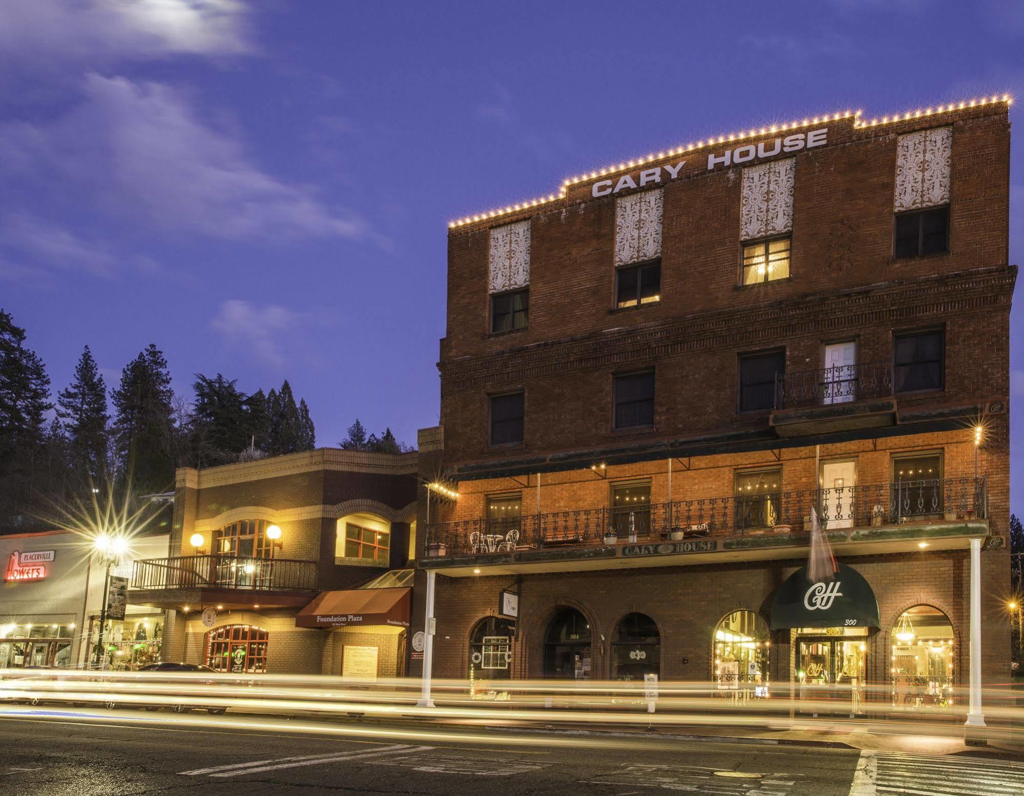 Historic Cary House Hotel Placerville Buitenkant foto